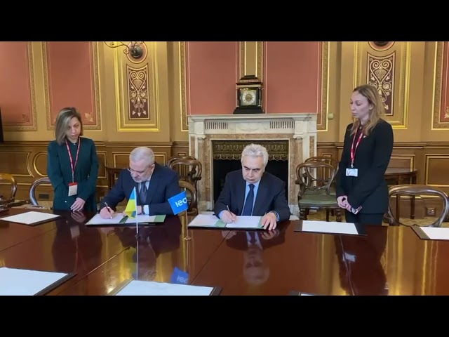 Уряд України і Міжнародне енергетичне агентство уклали Спільну робочу програму на 2025–2026 роки
