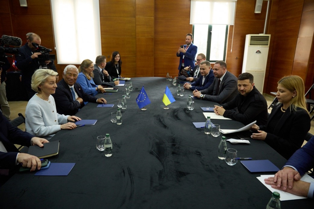 Новини України - Зеленський зустрівся з президентами Євроради та Єврокомісії